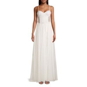 PatBo Lace Bustier Maxi Dress size 8